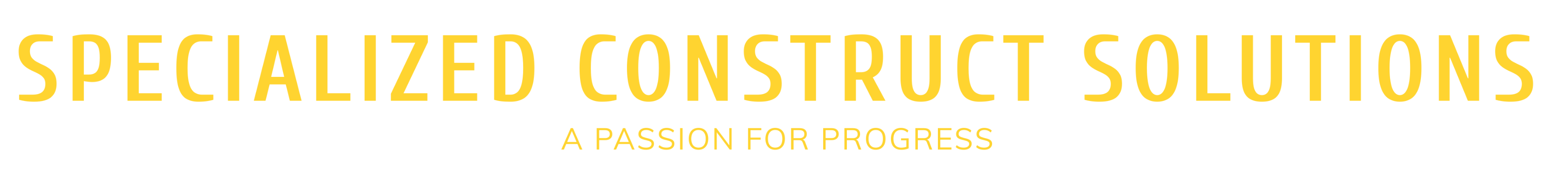 Specialized Construct Solutions